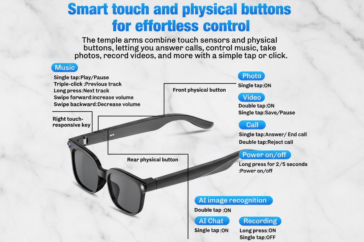 Lumeo Smart A.I. Glasses
